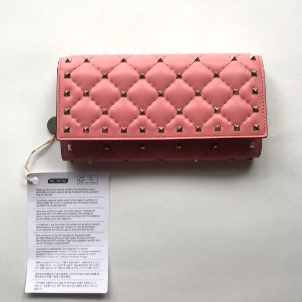 VALENTINO GARAVANI ROCKSTUD  WALLET.